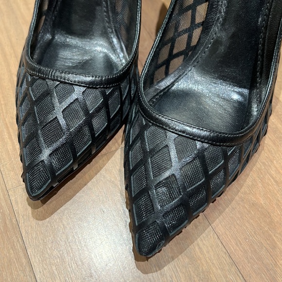 Dolce & Gabbana leather and mesh heels - Picture 2 of 6